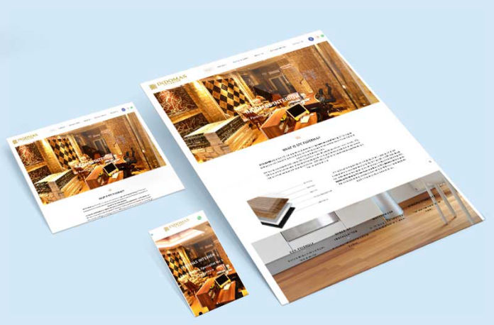 Website Design David Lionardy Indomas Interior